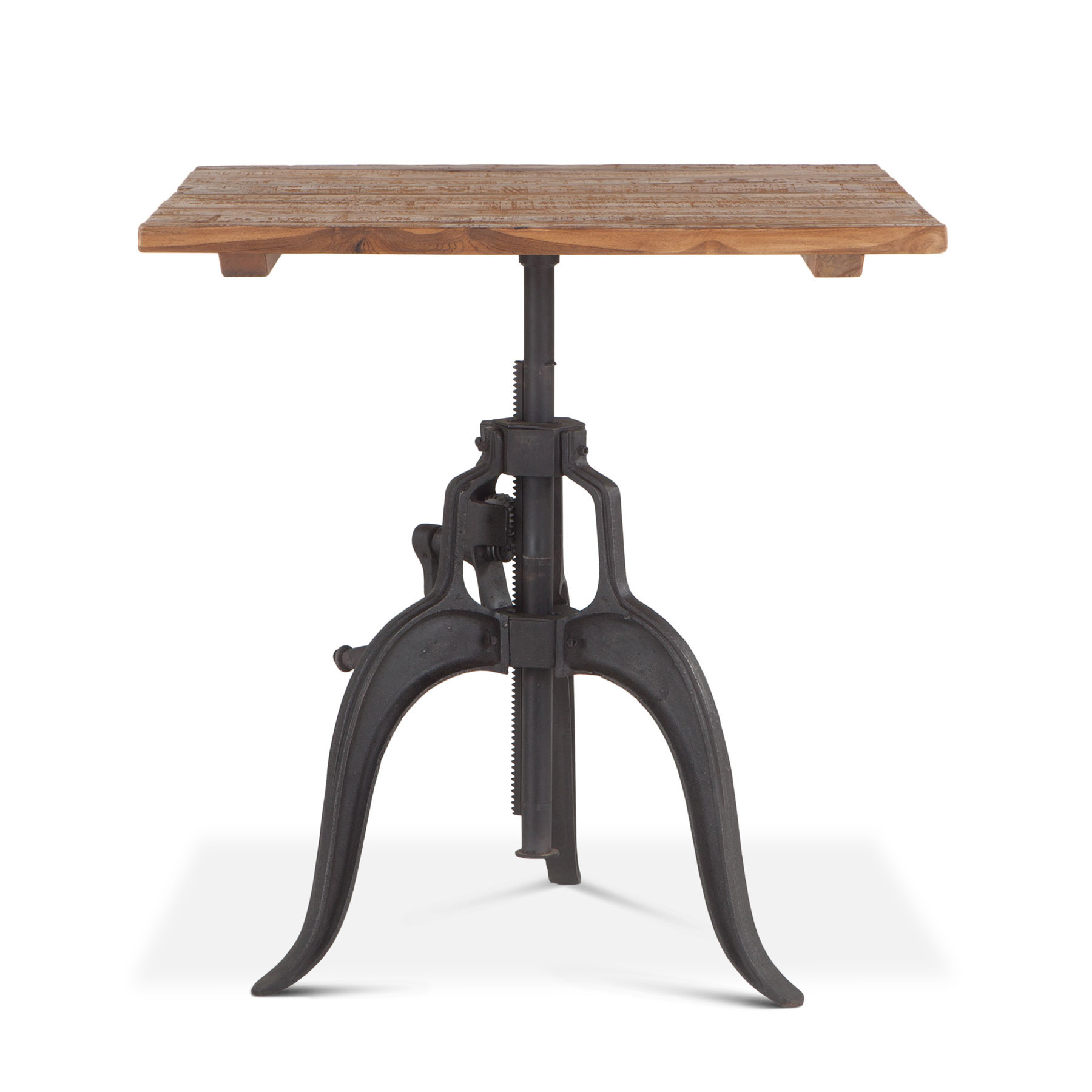 Industrial Loft Adjustable Dining Table