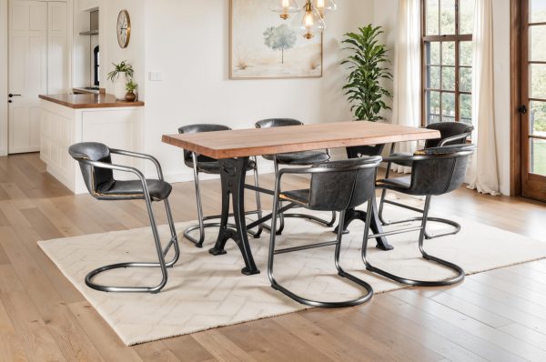 Organic Forge Dining Table - 36"x72"x36"