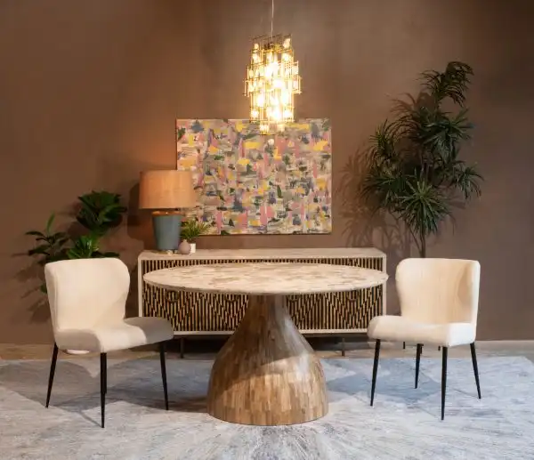 Soloman Round Dining Table