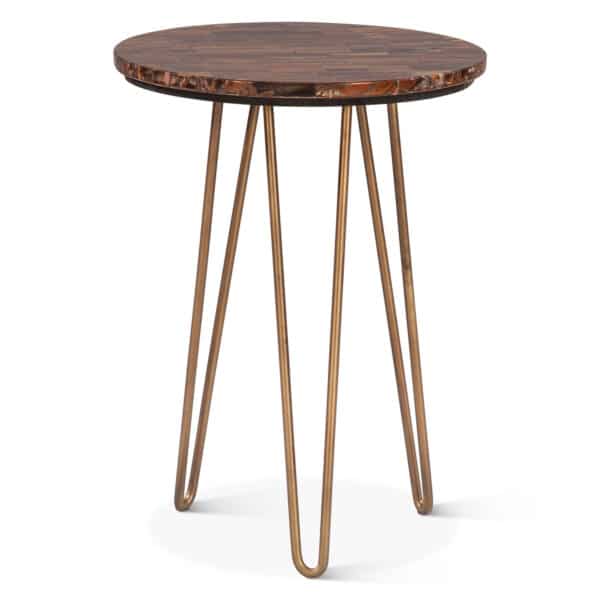 Calico Side Table - Tiger Eye
