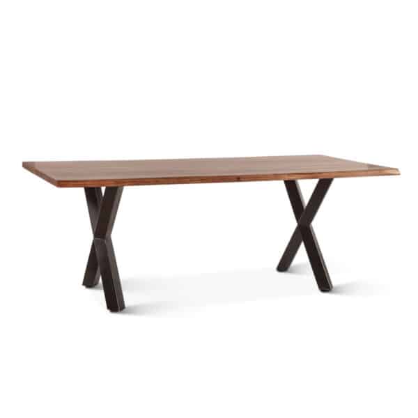 Brisbane Sheesham Wood/Iron Dining Table