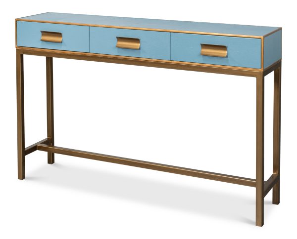 Gideon Shagreen Console Table