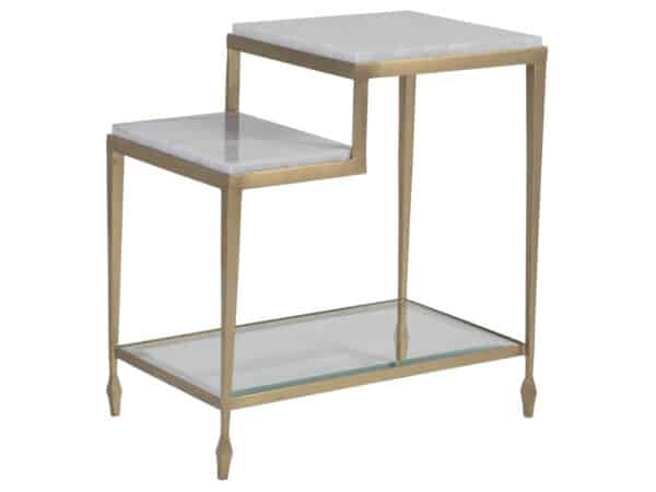 Sashay End Table - Gold