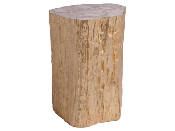 Trunk Segment Accent Table