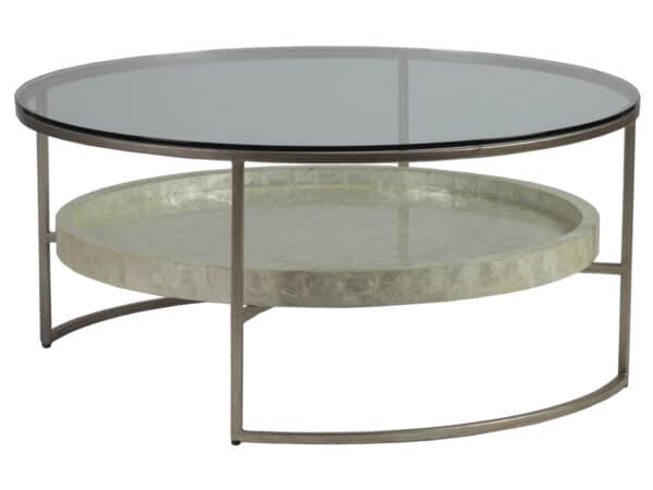 Cumulus Capiz Cocktail Table - Round, S