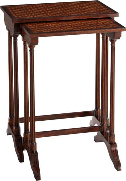Parquetry Nest of Table