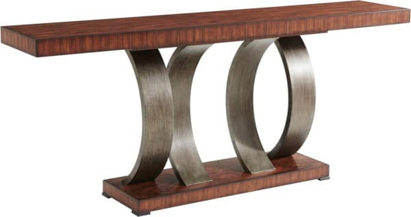 Inward Curve Console Table