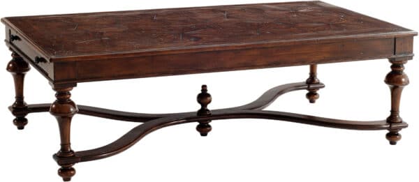 The Rustic Parquetry Cocktail Table