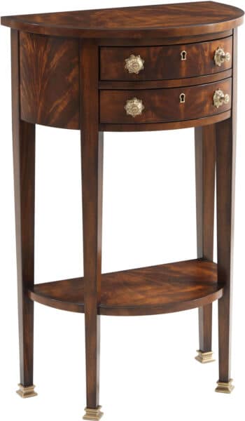 Demi Lune Accent Console Table