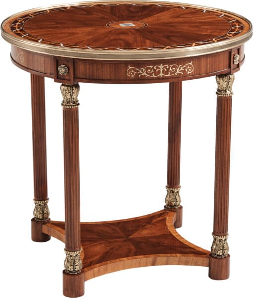 Paulette II Oval Side Table