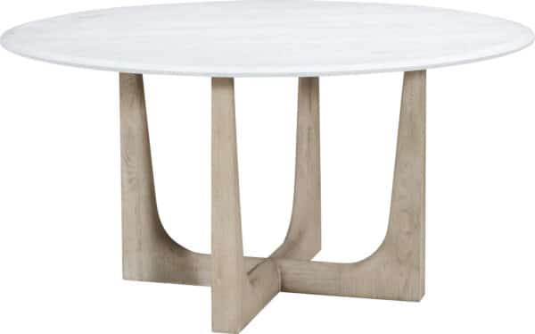 Repose Marble Round Dining Table