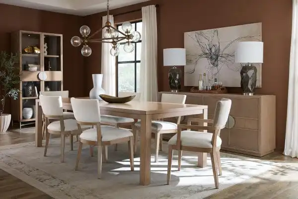 Sonnet Rectangle Dining Table with One 18" Leaf
