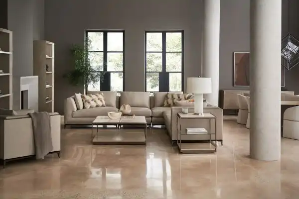 Quadrant End Table