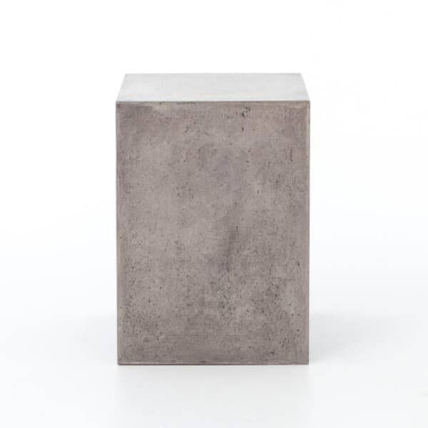Hugo End Table - Dark Grey, Antique Black