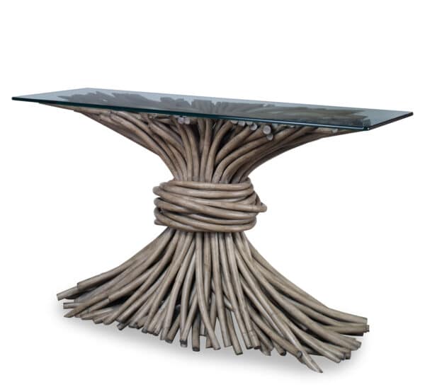 Knot Console Table - Moral Grey