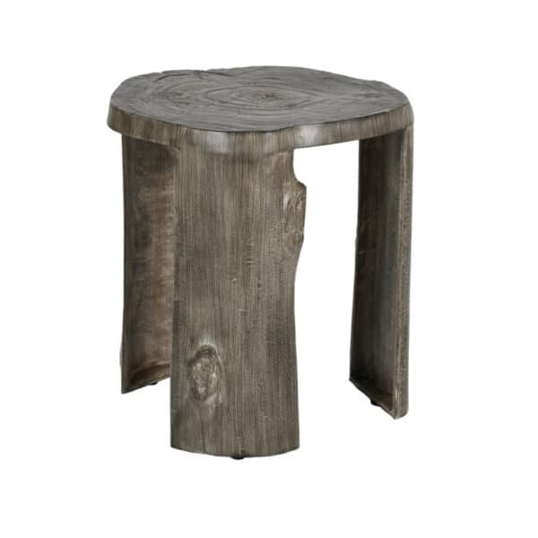 Nature's Wood Stump Leg Side Table