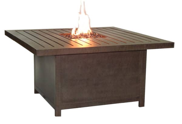Moderna Rectangular Coffee Table with Firepit