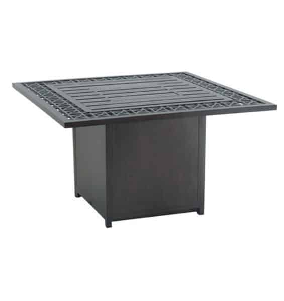 Lancaster Square Coffee Table with Firepit