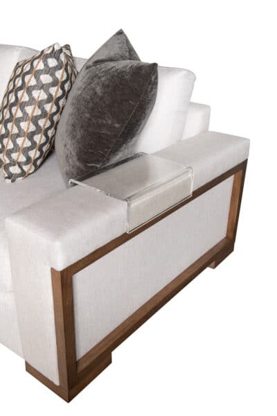 Great Room Acrylic Over Arm Table
