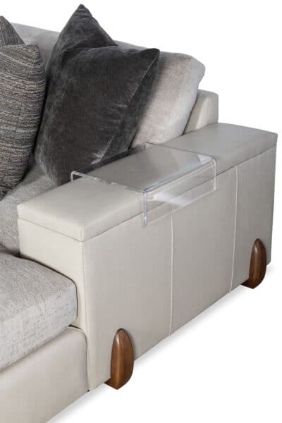 Great Room Acrylic Over Arm Table