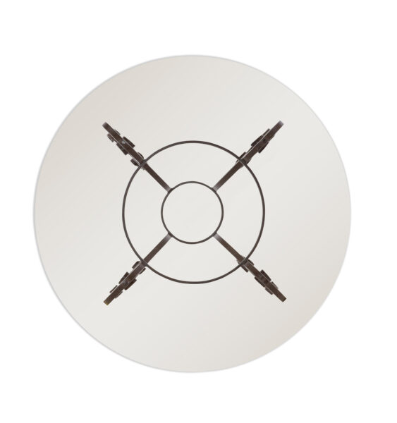 Round Tempered Glass Top - 48"