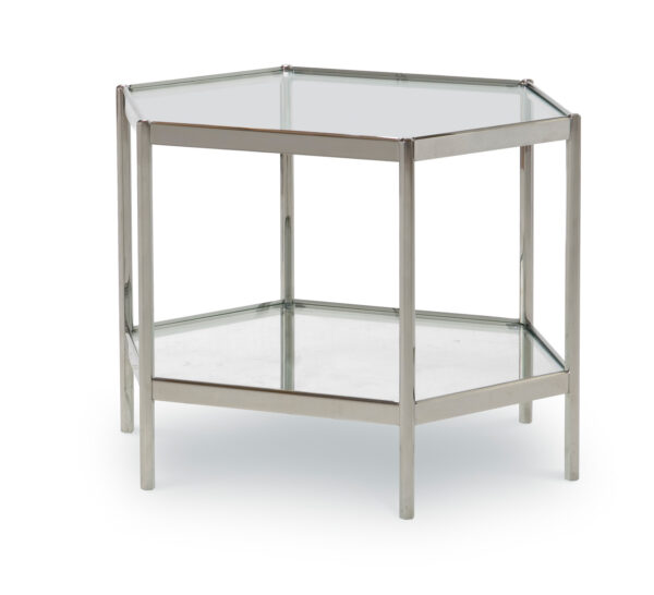 Dax Side Table with Glass Top
