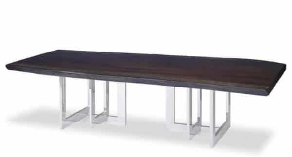 Cocktail Table, Polished Nickel