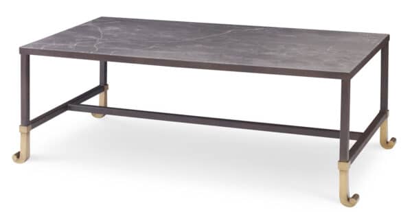 Calliope Cocktail Table with Stone Top