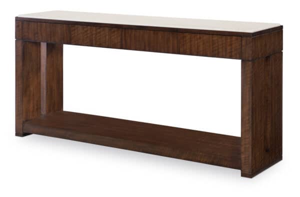 Warner Console Table with Stone Top