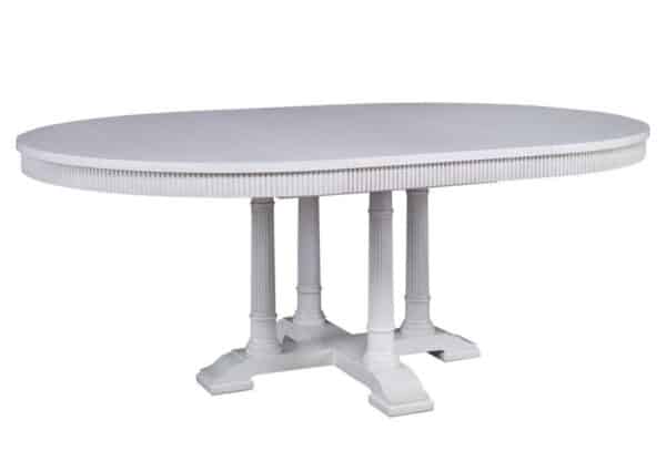 Hollyhock Round Dining Table with Center Extension