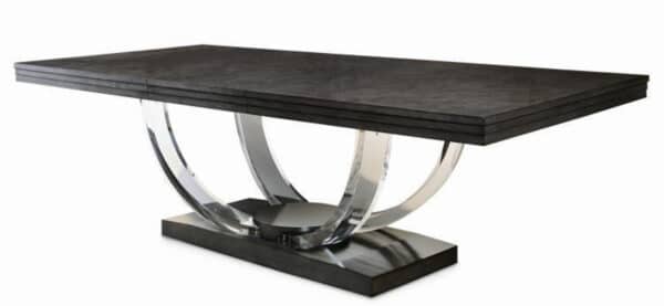 Omni Large Dining Table with Acrylic Base