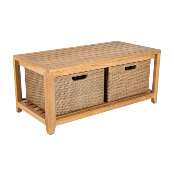 Chesapeake Coffee Table w/ Basket Storage