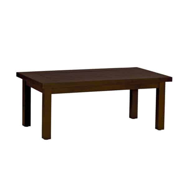 Club Aluminum Rectangular Coffee Table