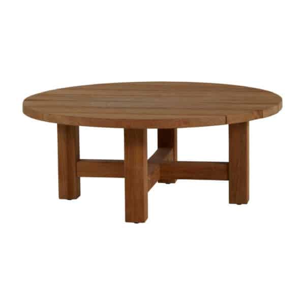 Croquet Teak Round Coffee Table