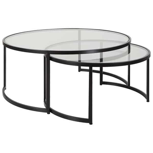 Rhea Nesting Coffee Tables - Black