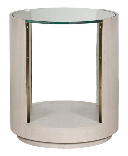 Axis III Round Lamp Table
