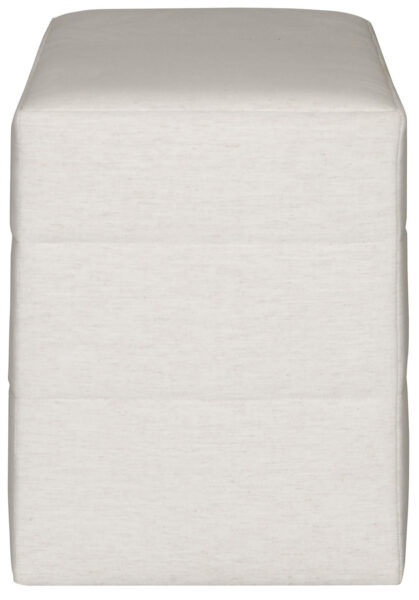 Leone Stocked Upholstered Table, Nomad Snow