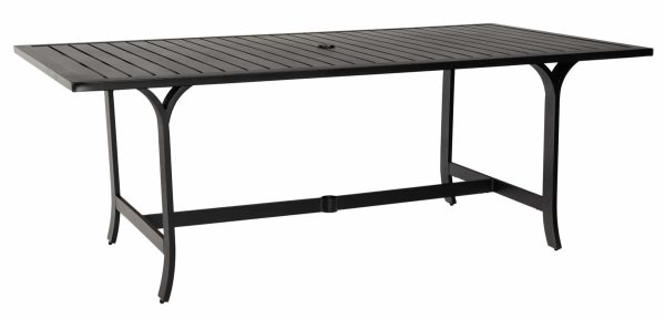 Seal Cove Rectangular Dining Umbrella Table