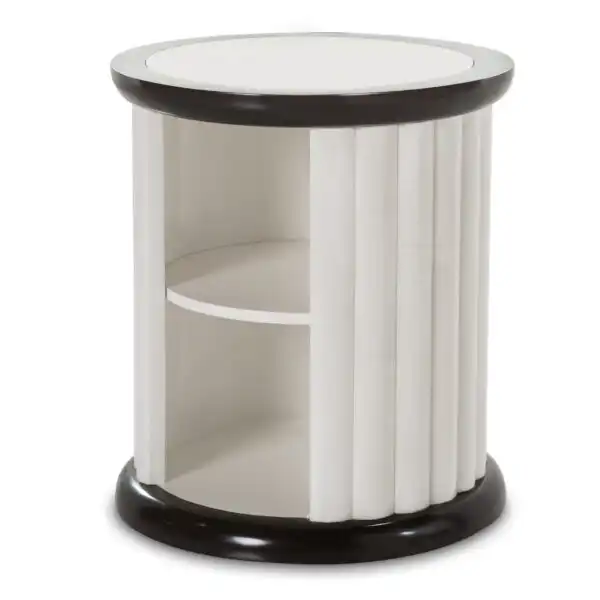 Paris Chic Round End Table