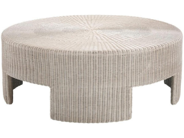 Wicker Round Cocktail Table