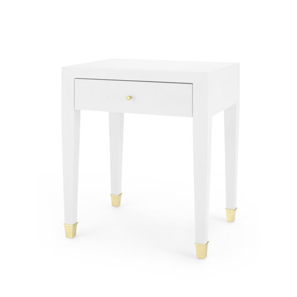 Claudette One Drawer Side Table