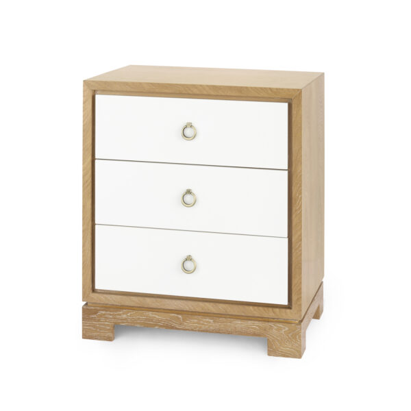 Berkeley Three Drawer Side Table