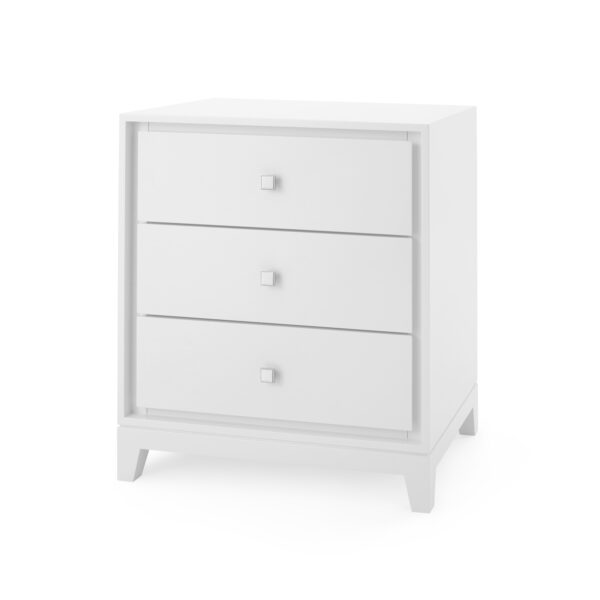 Bergamo Three Drawer Side Table
