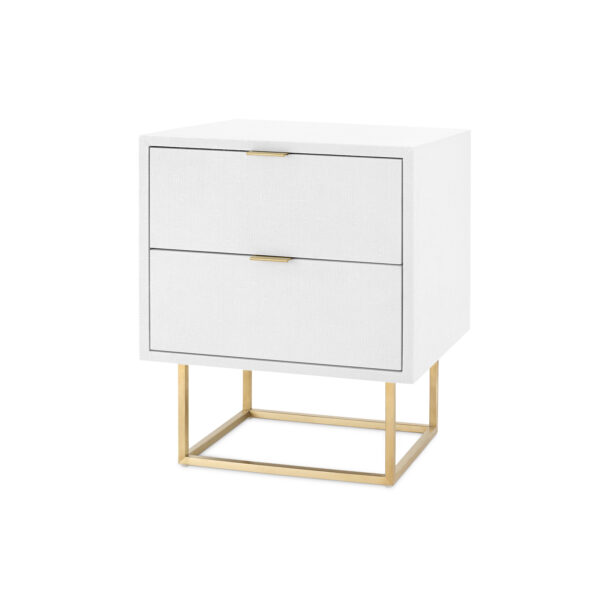 Cubik Two Drawer Side Table