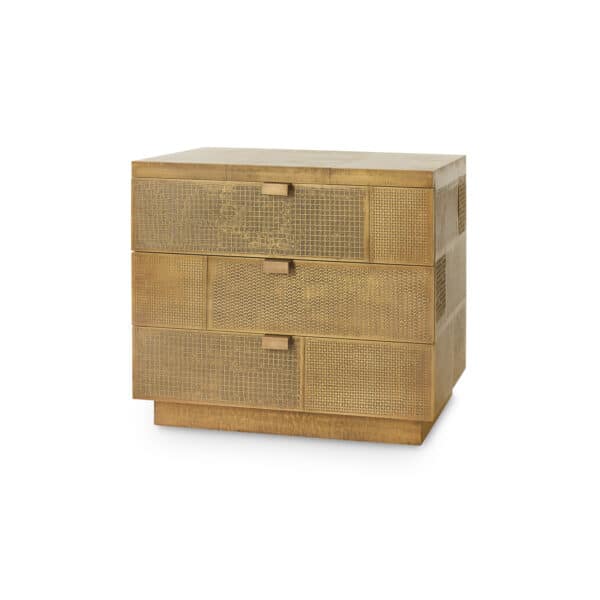Mark Three Drawer Side Table