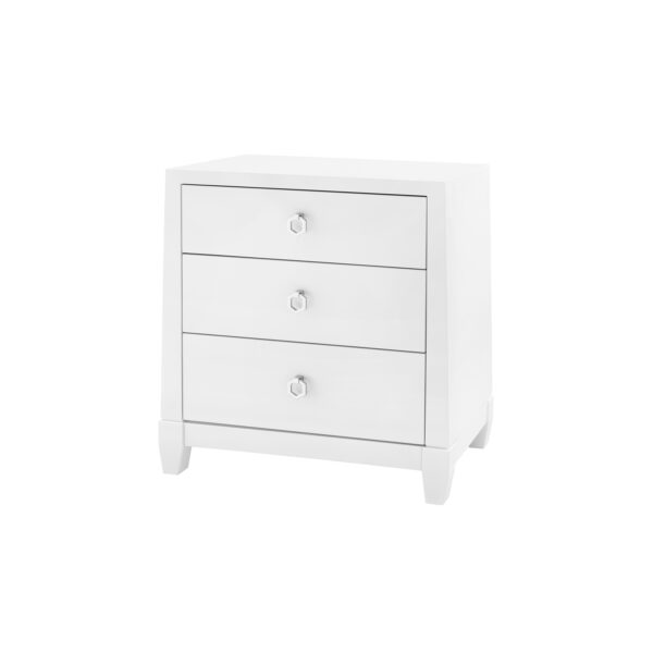 Madison Three Drawer Side Table