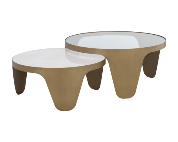 Mysaria Nesting Coffee Tables, Set of 2