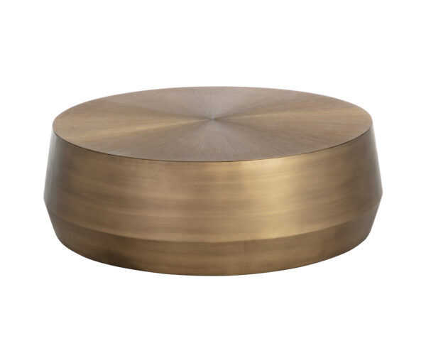 Creed Coffee Table - Antique Gold, L