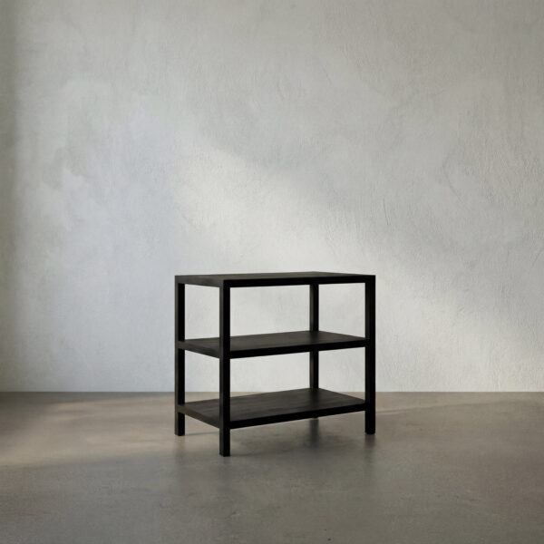 Two Shelf Side Table