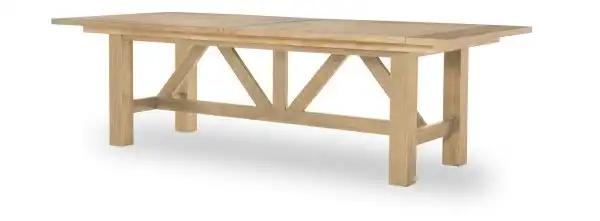 XXX’s & OOO’s Trestle Dining Table